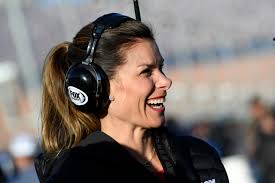 Jamie Little the first woman to become TV voice of national motorsports  series