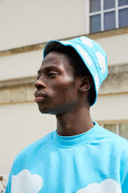 Blue Sky and Cloud Bucket Hat