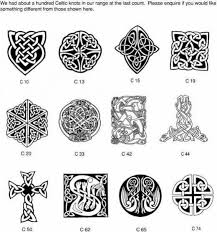 Celtic Symbols And Meanings Tattoos Transparent Png