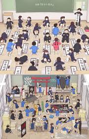 kiyo :: artist :: школьники :: повседневность - JoyReactor