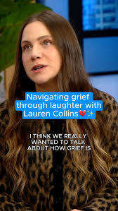 How do we find humour in loss?💔, We sat down with 'My Dead Mom' star  @laurenfcollins to dive into the raw and real journey of loss, why grief  isn't a straight line, and how each person's path is ...