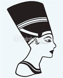 Black And White Woman Clipart Giza Sphinx Clipart Black And White Google Search Vector Art Illustration Nefertiti Silhouette Vector