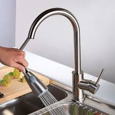 Maybe you would like to learn more about one of these? Brushed Nickel Kitchen Faucet Pull Out Sprayer Single Hole Swivel Sink Mixer Tap Thepacificstores Com