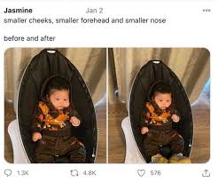 Nicki minaj and her husband, kenneth petty, have welcomed their first baby. Sick Troll Causes Outrage After Photoshopping Nicki Minaj S Baby So He Has Smaller Nose And Slimmer Cheeks In Snap