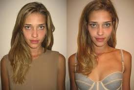 secret models who stun without makeup