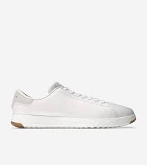 Ecco light blue suede tennis shoes sz 8. Women S Grandpro Tennis Sneaker In Optic White Leather Cole Haan