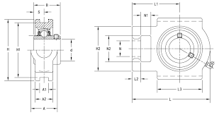 uct 200 take up housed units set screw locking