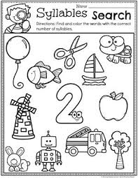 Syllables Search Syllables Worksheets For Kindergarten 2 Syllable Words Syllables Syllablesworksheets Syllable Worksheet Rhyming Words For Kids Syllable