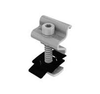 CrossRail End Clamp Set Silver Finish Shared RL 30-45mm