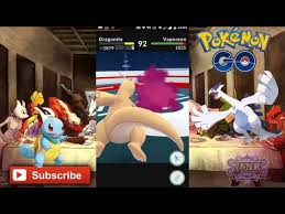 Defeat Vaporeon In A Gym Battle Pokemon Go