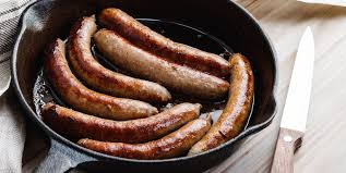 Finely chopped and seasoned meat, especially pork, usually stuffed into a. The Best Supermarket Sausages For 2020