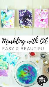 Marbling With Oil And Food Coloring Crafts For Boys Art For Kids Toddler Art