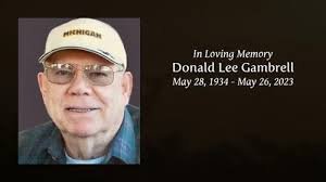 Donald Lee Gambrell Obituary