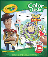 It's the only one color therapy game you will ever want ! Amazon Com Crayola Toy Story 4 Coloring Pages Stickers Kids At Home Activities Gift For Kids Age 3 4 5 6 7 Toys Games