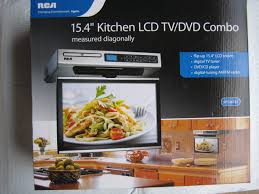 Rca Kitchen Lcd Tv Dvd Combo 15 4 Quot Under Cabinet Tv In Kitchen Under Cabinet Tv Lcd Tv