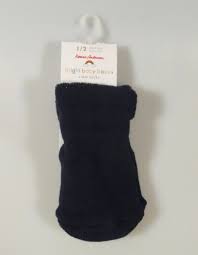 Hanna Andersson Bright Baby Best Ever First Crew Grippy Socks Navy Blue Size 1 2 Nwt