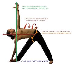 Trikonasana Markup Jpg Yoga Triangle
