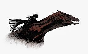 In this drawing timelapse i draw drogon the dragon from the hbo series game of thrones using charcoal and pencil. Dany And Drogon Game Of Thrones Dragon Drawings Hd Png Download Kindpng