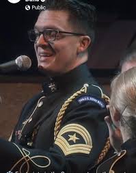 Vocals and trumpet duo making music together