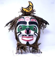 Half Moon Dancing Mask U Mista Cultural Centre