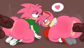 sega, sonic (series), sonic the hedgehog (series), amy rose, classic amy  rose - R34 Vault