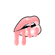 Pink Lips Sticker Lip Wallpaper Pink Lips Lip Logo