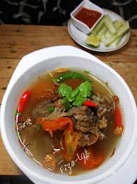 Soup tulang is a traditional singaporean dish that consists of meaty mutton or lamb bones in a spicy and alike any typical mamak restaurant; Resepi Sup Tulang Siam Sedap Resepi Mama Muda
