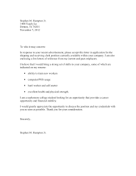 Cover letter samples and templates to inspire your next application. Cover Letter Doc