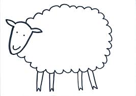 Lamb ears template easter craft | coloring page. Sheep Template Sheep Outline Sheep Mask