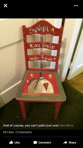 Pin By Kim Coleman On Paint Me Christmas Furniture Christmas Chair Painted Chair
