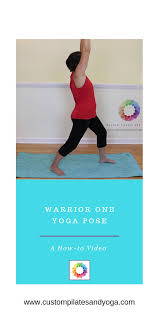 The Warrior 1 Yoga Pose Is A Great Way To Open Your Hips While Also Working Them When One Hip Flexor Is Stret Yoga Poses Free Yoga Videos Muscles In Your Body