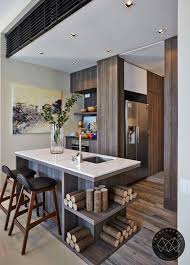 The divider between the wet and dry kitchen is a translucent cabinet. The Great Divide 8 Wet And Dry Kitchen Ideas In Singapore Lifestyle News Asiaone