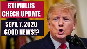 Second Stimulus Check Update September 7 Update For 2nd Stimulus Check Stimulus Package Youtube
