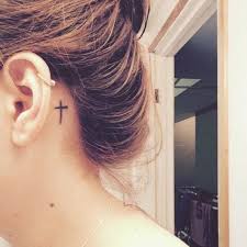 8 stars tattoos behind ear; Listen Up 90 Unisex Ear Tattoo Designs