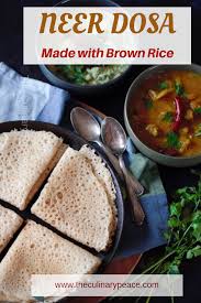 Preparation Of Mangalorean Neer Dosa Thin Rice Crepes Using Brown Rice For A Healthy Variant On Recipes Indian Food Recipes Vegetarian Vegetarian Recipes Easy