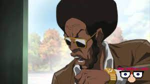 Huey from season 2 is using his black power fist. The Boondocks Techniques Of Bushido Brown Nerd Martial Arts Youtube