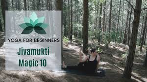 Here are the top 10 best beginner yoga poses to do at home. Yoga For Beginners Jivamukti Magic 10 Youtube