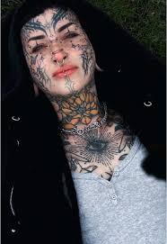 Image result for quirky pylon forehead tattoo