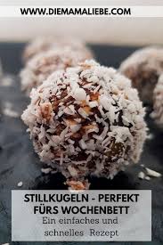 Stillkugeln Ein Perfektes Geschenk Zur Geburt Diemamaliebe Stillkugeln Rohkost Rezepte Rezepte Furs Baby