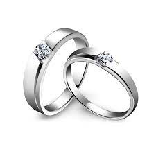 Wedding Couple Rings Sterling Silver Engagement Rings Couple Couple Ring Design Couple Wedding Rings