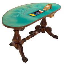 Signed Oneil High Blackjack Table 1stdibscom Table Modern Games Furniture