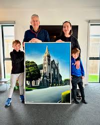 THE CATHEDRAL, 2024. Acrylic