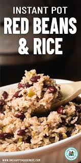 Easy Instant Pot Red Beans And Rice Recipe Instant Pot Recipes Red Beans Easy Rice Recipes