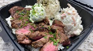 In a 9×11 baking dish, mix together the garlic, stock. First Look Hi Steaks In Foodland Farms Ka Makana Ali I