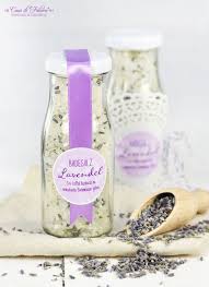 Badesalz Mit Lavendel Rezept Verpackungsideen Badesalz Lavendel Rezepte Und Geschenke