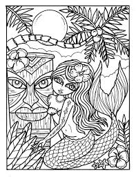 Mum in the mad house coloring. 5 Seiten Gigital Farbung Instant Download 5 Bilder Tiki Bar Etsy Mermaid Coloring Page Mermaid Coloring Pages Coloring Pages
