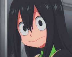 Tsuyu Asui Icon Cute Anime Character Frog Art Anime Character from boku no hero academia. tsuyu asui icon cute anime character