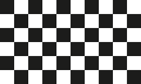 Tapis moderne design salon vagues optique bois motif noir gris blanc. Tapis Vinyle Carreaux Damier Noir Et Blanc Tenstickers