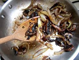 This time we're trying the famous oklahoma fried onion smash burger with beyond meat. Sauteed Sesame Mushrooms Onions