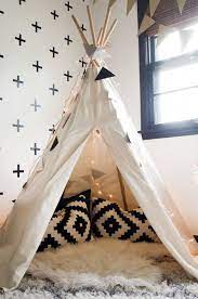 Best of all, you can make them yourself— for under $50! An Interior Stylist S Glam Midwest Remodel The Everygirl Teepee Kids Kids Room Design Childrens Bedrooms